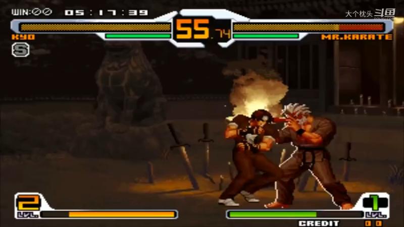 SNK VS CAPCOM通关表演视频 - 草薙京_8