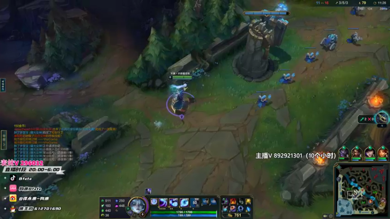 【2022-12-28 03点场】狗康Bfate丶：新皮肤无敌！千变皎月直接封神！