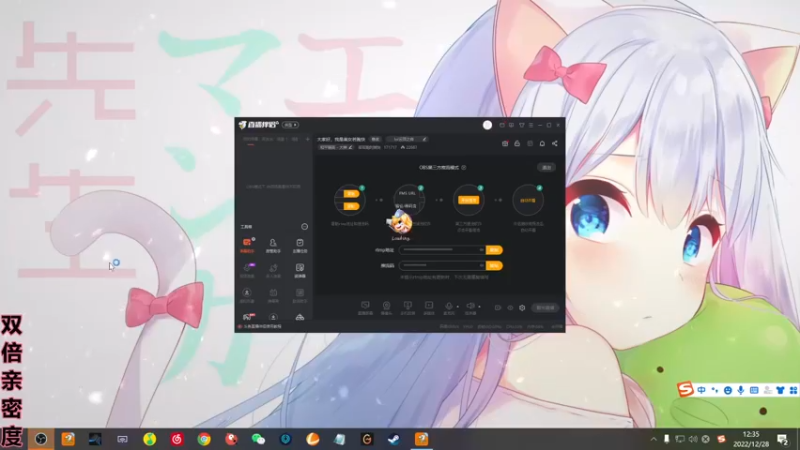 【2022-12-28 12点场】若若跑的贼快：中午播一会儿，晚上去武汉