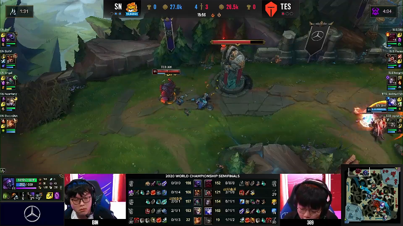 【英雄联盟】英雄联盟赛事的精彩时刻 20221229 16点场