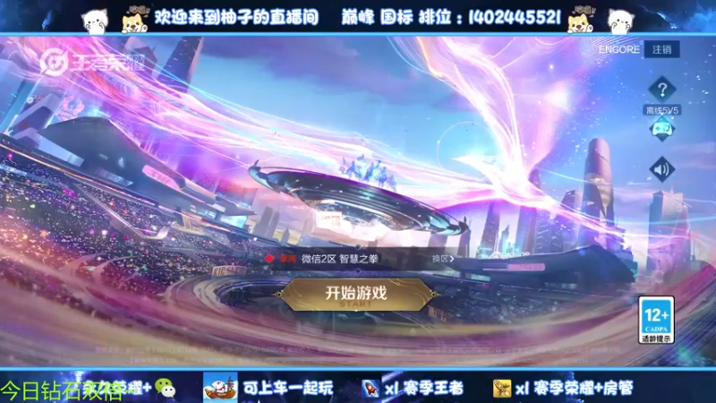 【2022-12-28 22点场】毕竟是柚子：微信40带粉上荣耀~