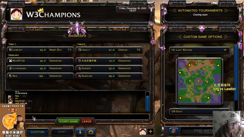 【TED出品】天秀杯S70 120 vs Lawliet 上 战术针对到死