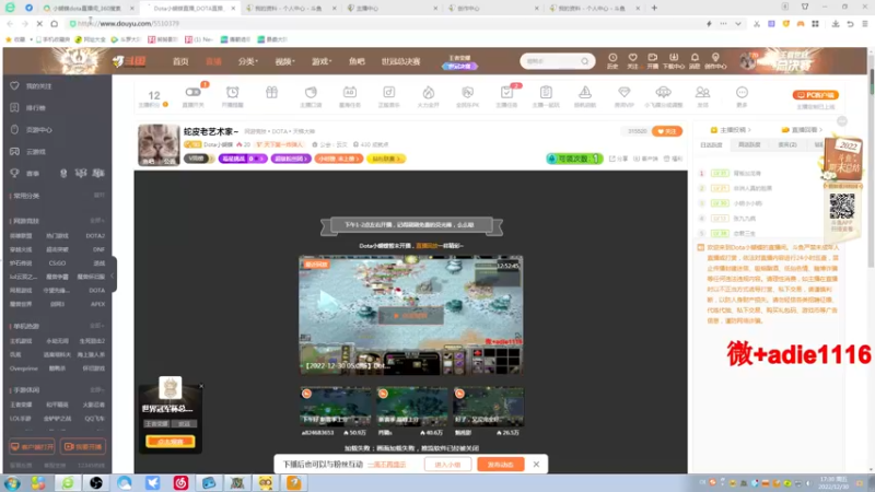【2022-12-30 17点场】Dota小蝴蝶：蛇皮老艺术家~