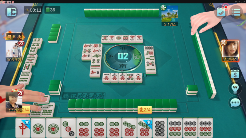 【欢乐麻将】靓旭的精彩时刻 20221231 00点场