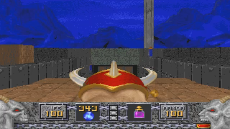 HERETIC SHADOW OF THE SERPENT RIDERS E5M6：Colonnade