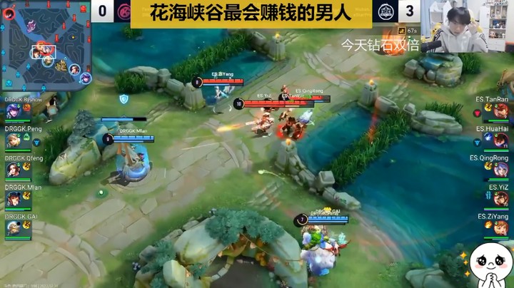 花海这是开了双倍金币卡，鹏鹏三千五花海五千峡谷最会赚钱的男人
