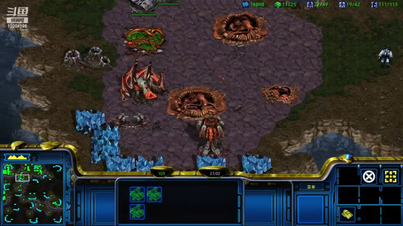 星际争霸Big图人族各点位堵口建筑学