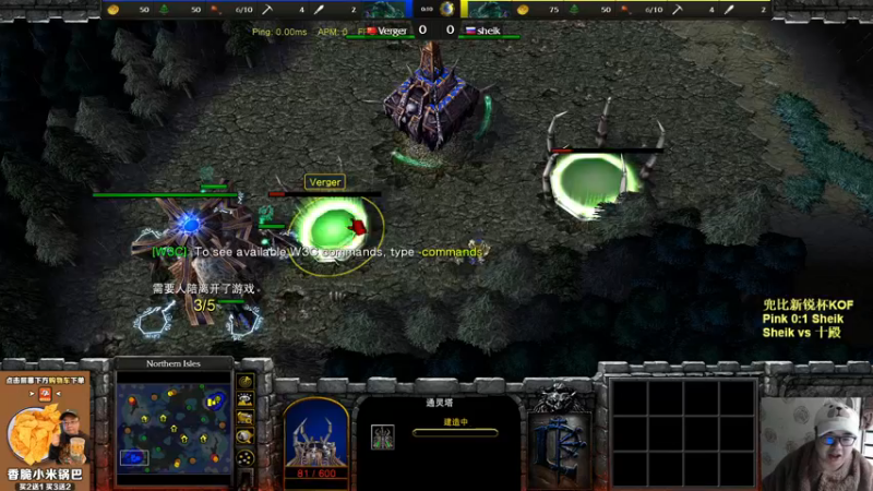 【TED出品】兜比杯KOF赛 Sheik vs 十殿 2 兵多将强