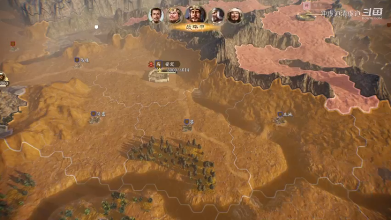 马腾，我军拿下了天水，平定了西北