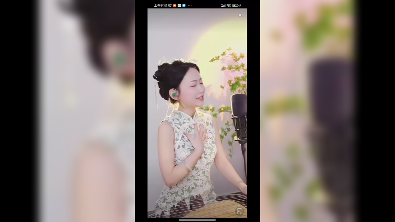 美女小姐姐表演说唱真好听啊