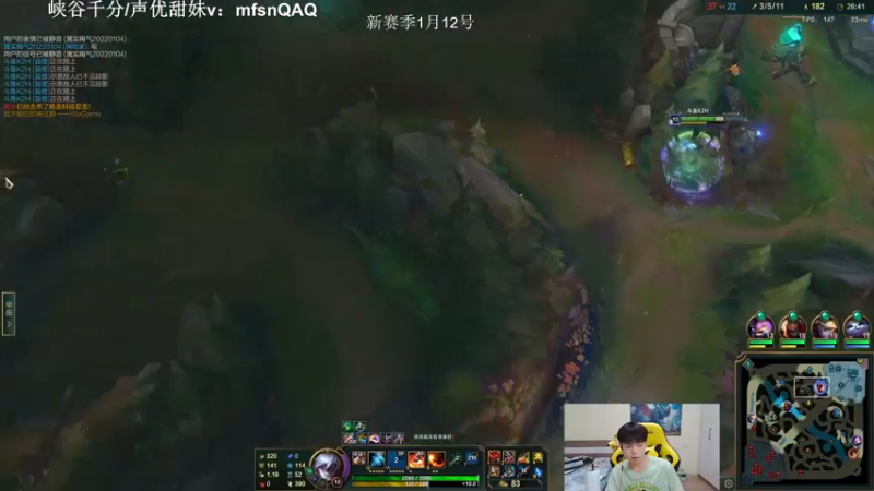 【2023-01-04 00点场】KZH盲僧：第一盲僧！峡谷王者局备战新赛季