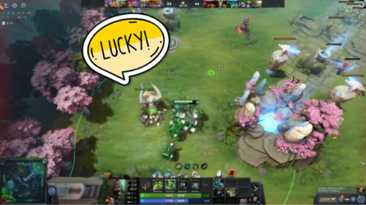 美滋滋DOTA2四号位不朽尸王二连胜躺
