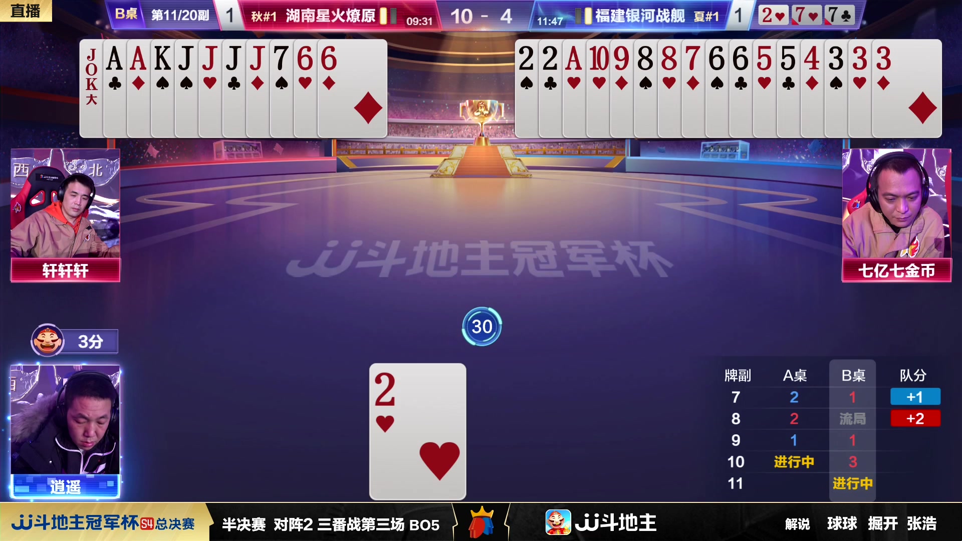 【2023-01-05 21点场】JJ斗地主官方：【观赛赢金条】冠军杯S4直播中