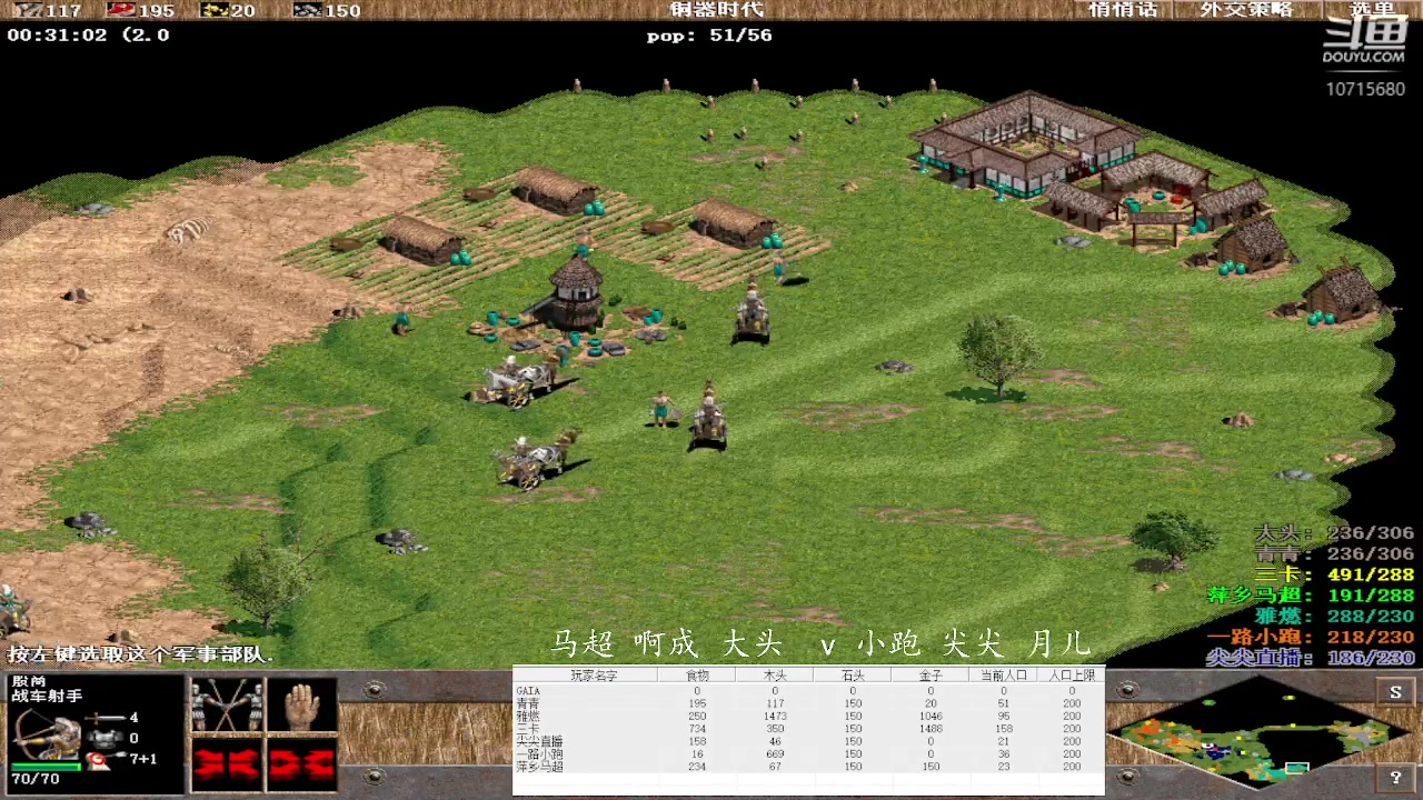 马超 啊成 大头 2 v3 小跑 尖尖 月儿