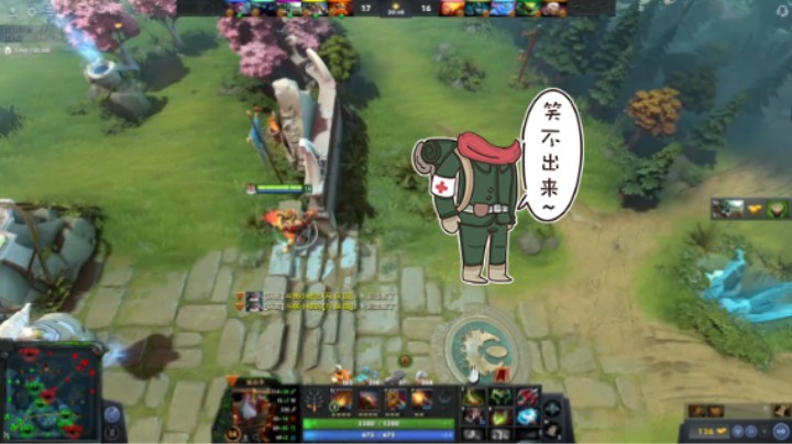 惨兮兮dota2中单火枪狙击手败北时刻