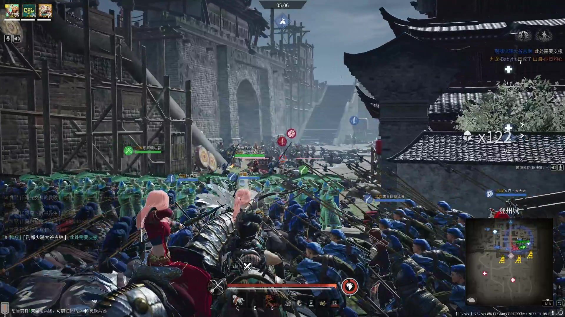 【2023-01-08 16点场】周余忘Zzz：⭐余忘⭐万场控兵流长弓