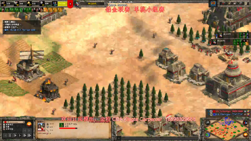 【怀旧游戏】帝国时代肥龙大师的精彩时刻 20230108 00点场
