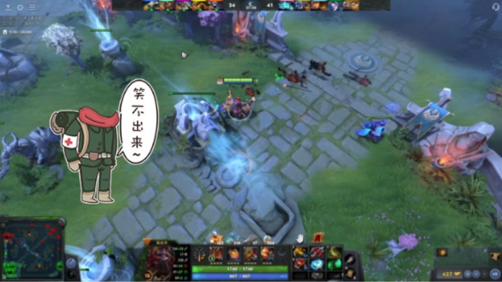 惨兮兮活久见DOTA2中单火枪狙击手难得对线打爆蓝猫后被玛西1打5虐翻败北