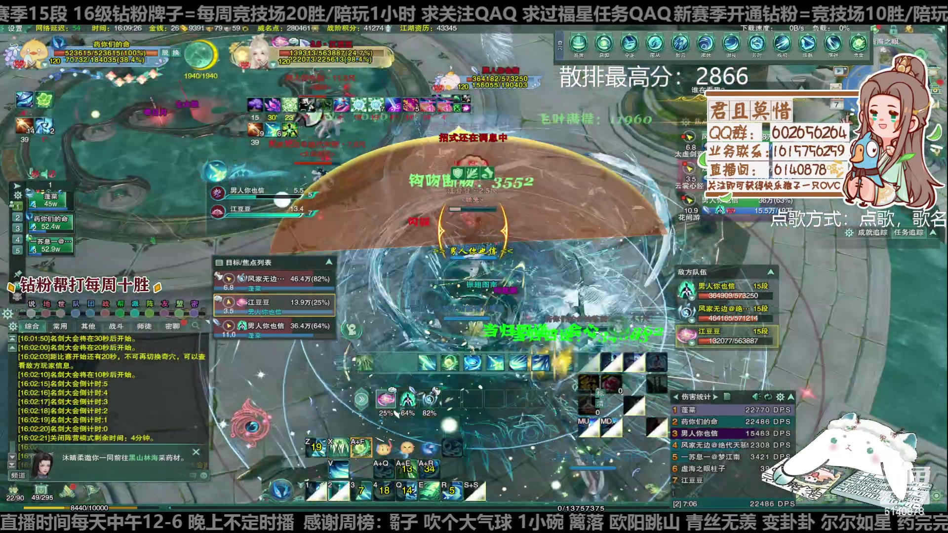 【2023-01-07 15点场】君且莫惜一：【开人流无方】今天好多了