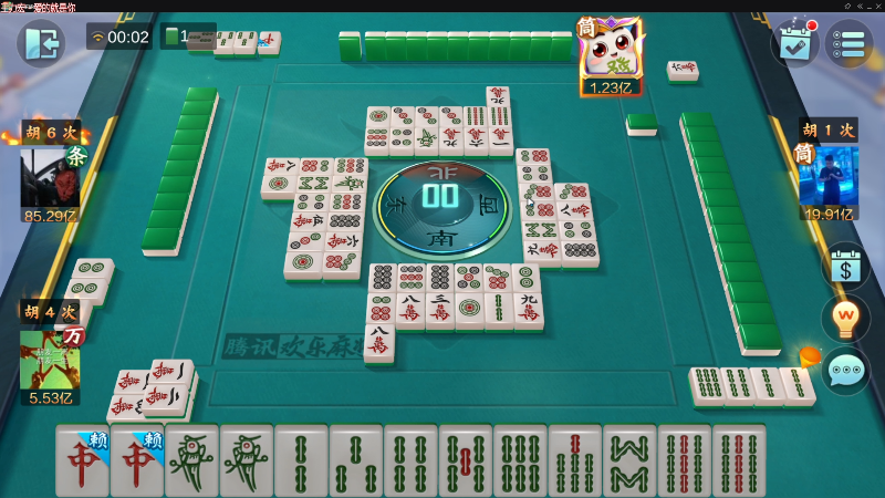 我在斗鱼看靓旭直播欢乐麻将