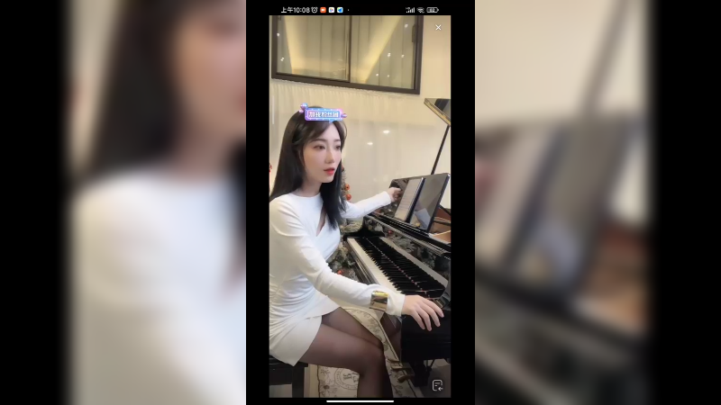 美女小姐姐聊天真可爱啊