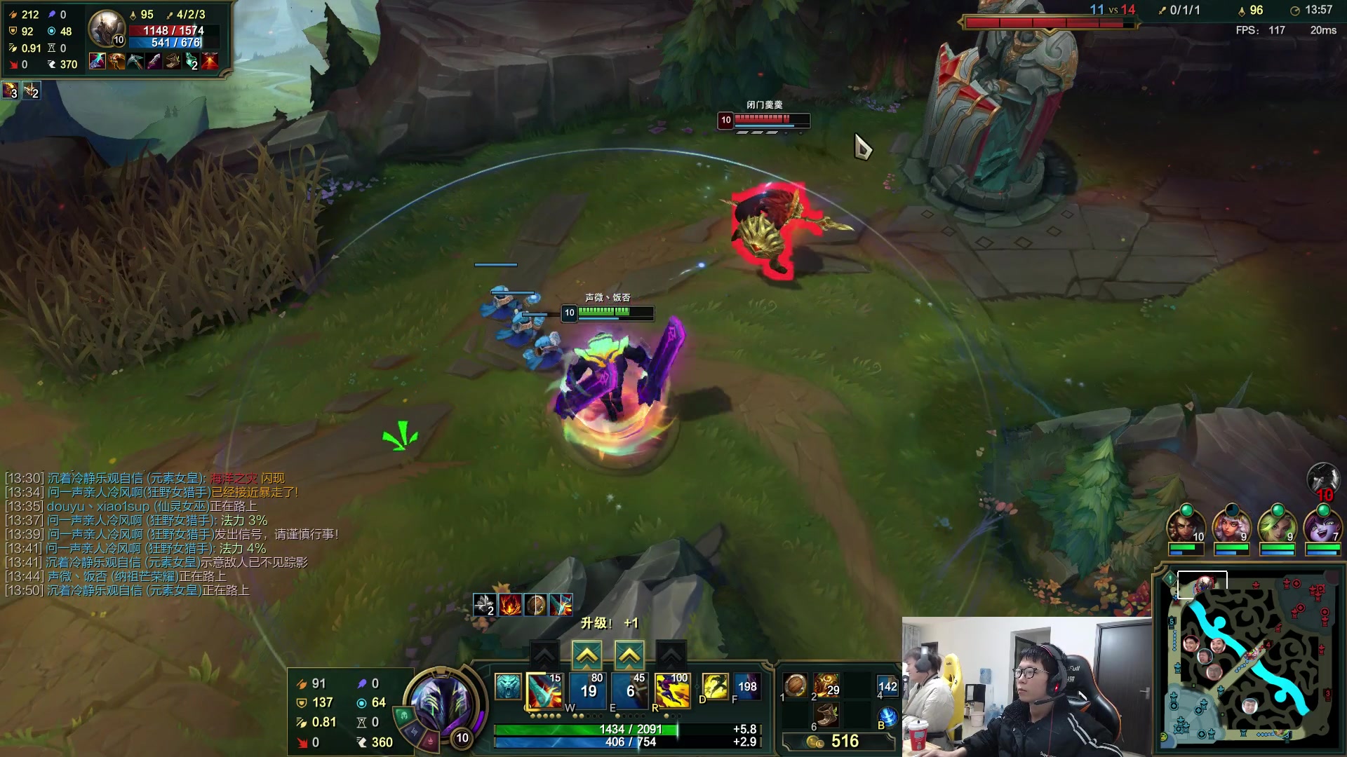 【2023-01-09 13点场】余小C真的很强：余小C：思路清晰，我是钻1