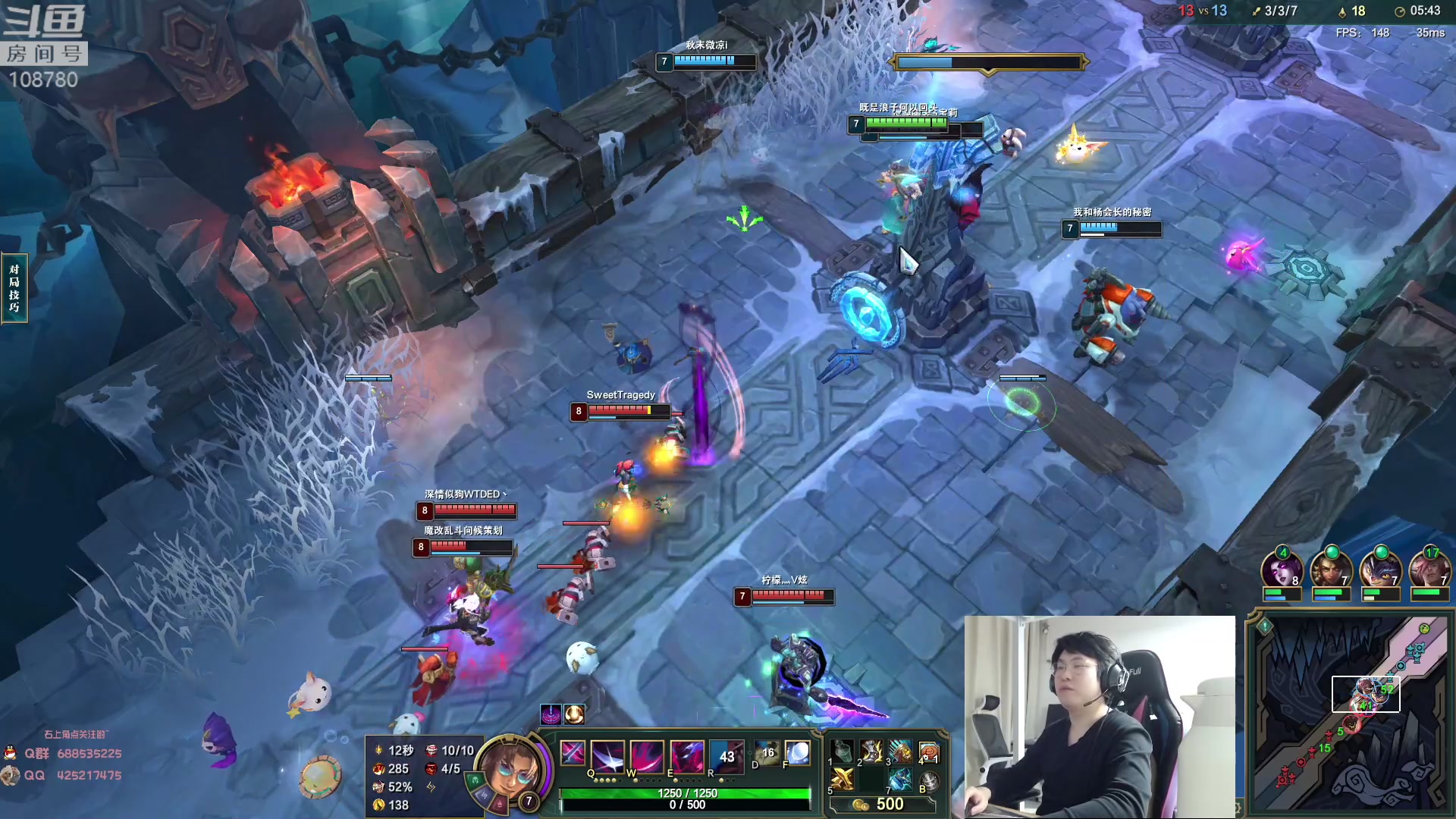 【2023-01-10 00点场】兮饭锐雯：大乱斗小王子来啦