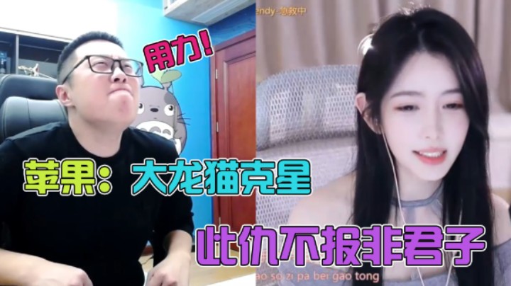 【大龙猫】被苹果克制了，此仇不报非君子