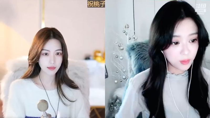 美女小姐姐叫粉丝来抽奖试试看