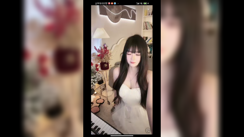 小姐姐弹琴好听，真好看