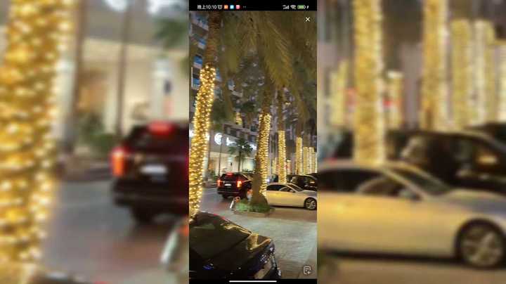 迪拜城市黄昏美景欣赏