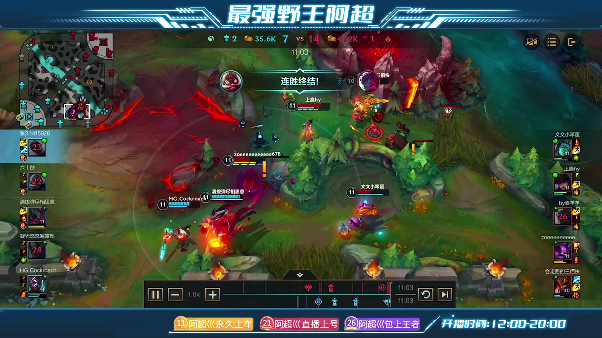 【2023-01-13 20点场】阿超cc丶：⭐阿超:霸王来袭!免费上车!