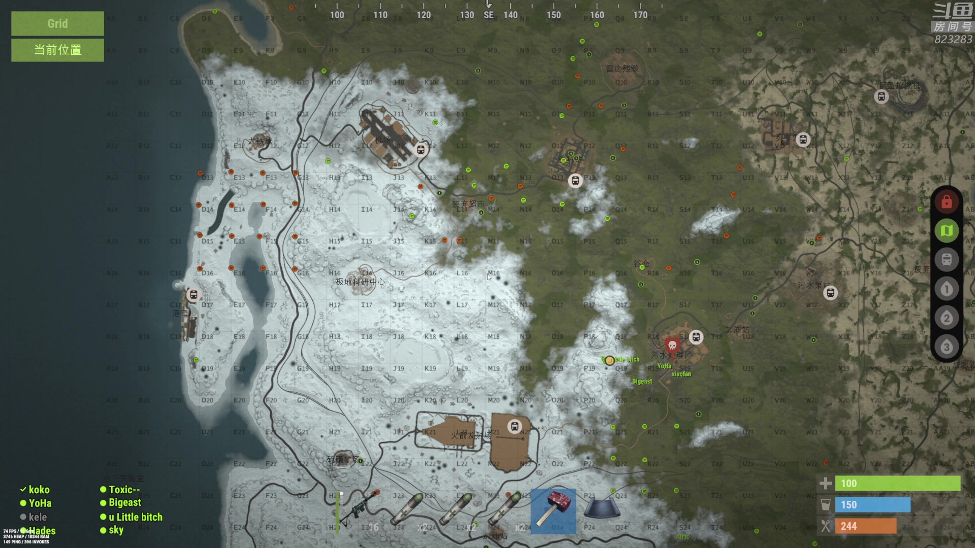 【2023-01-13 01点场】1K黄辉冯：黄辉冯：生存游戏 开荒