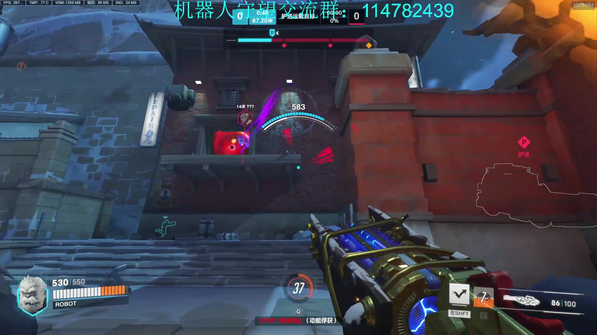 【2023-01-13 22点场】训练把场机器人：机器人：重装坦克