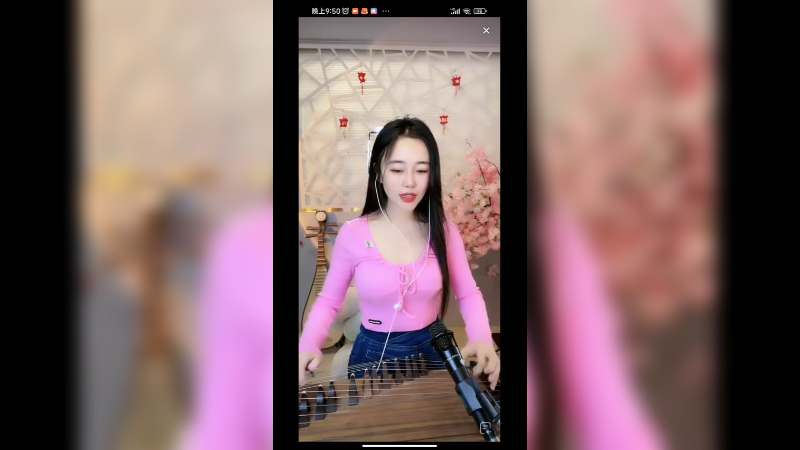 美女弹古筝好听啊