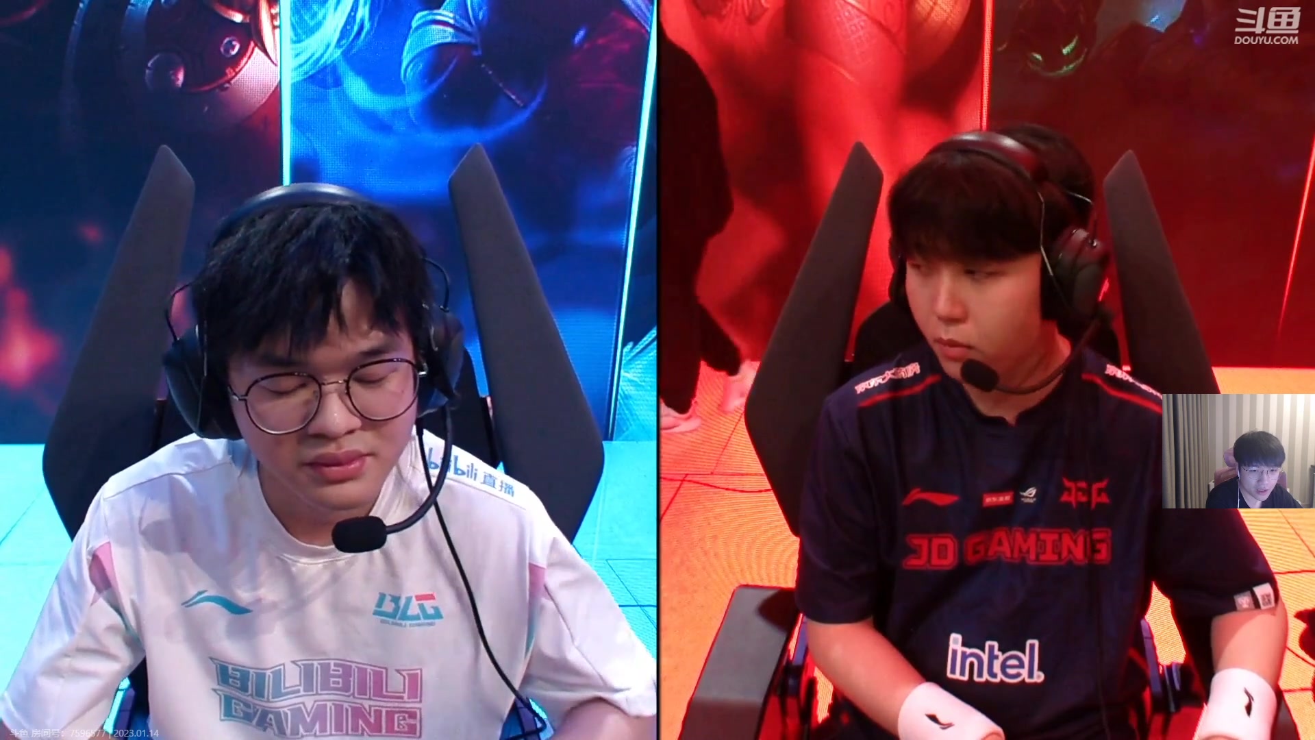 【2023-01-14 19点场】微笑：微笑：解说JD打BLG！