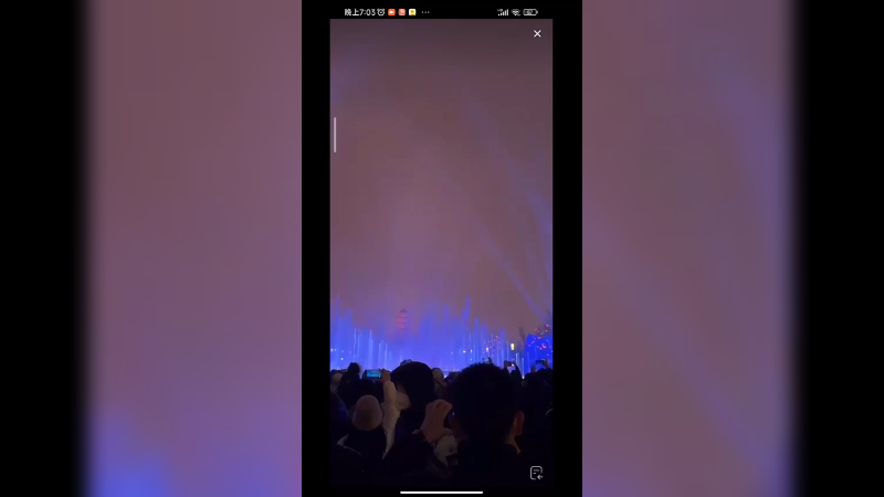 来西安大雁塔看亚洲第一音乐喷泉