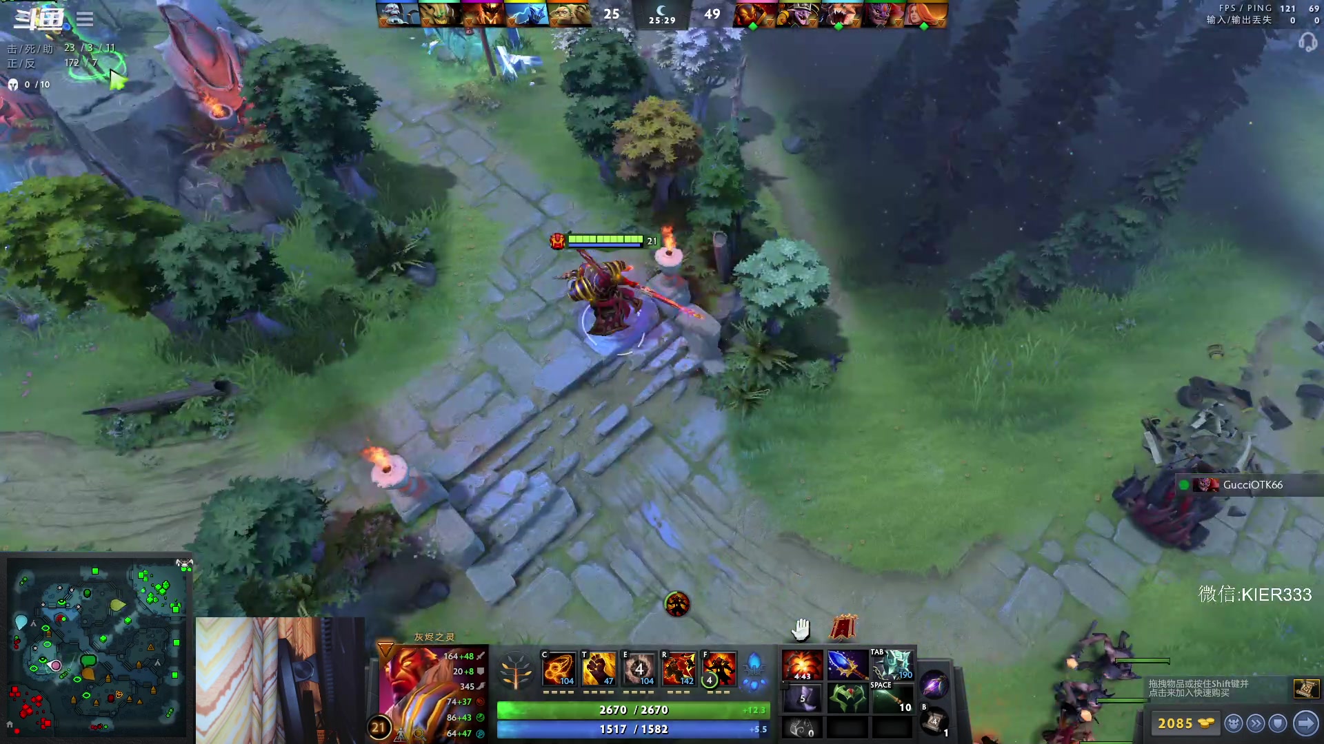 【2023-01-14 02点场】叶子长青K：长青派火猫 刻在肌肉里的操作