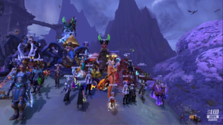 【魔兽世界】-主宰之剑公会-合影留念