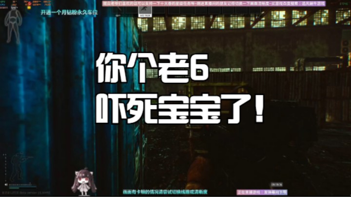 你个老6吓死宝宝了！