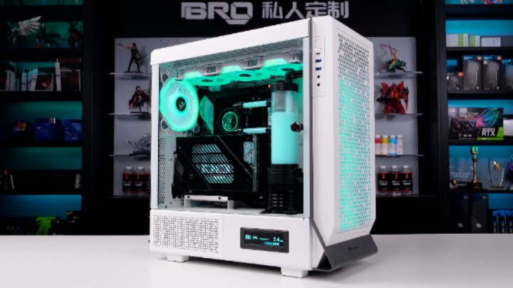 【BRO】新款 Thermaltake 谷神星500TG 机箱 分体水冷 方案展示
