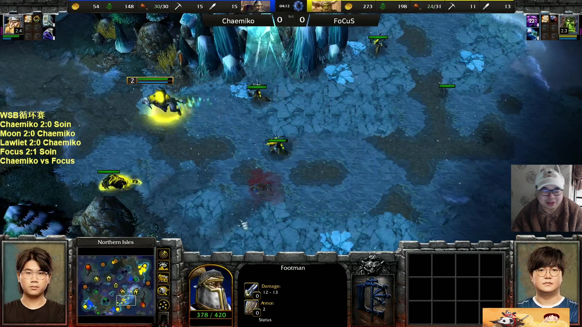 【2023-01-18 20点场】War3TeD：【直播中】7点WSB比赛