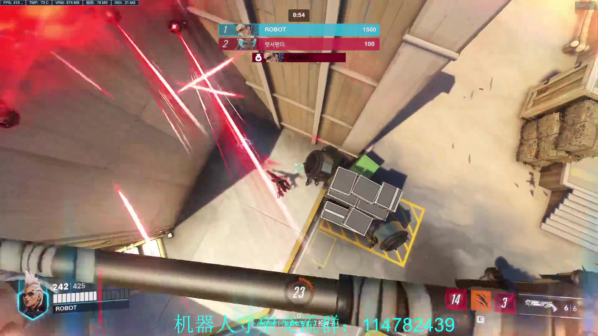 【2023-01-18 19点场】训练把场机器人：重装坦克亚服高分段！