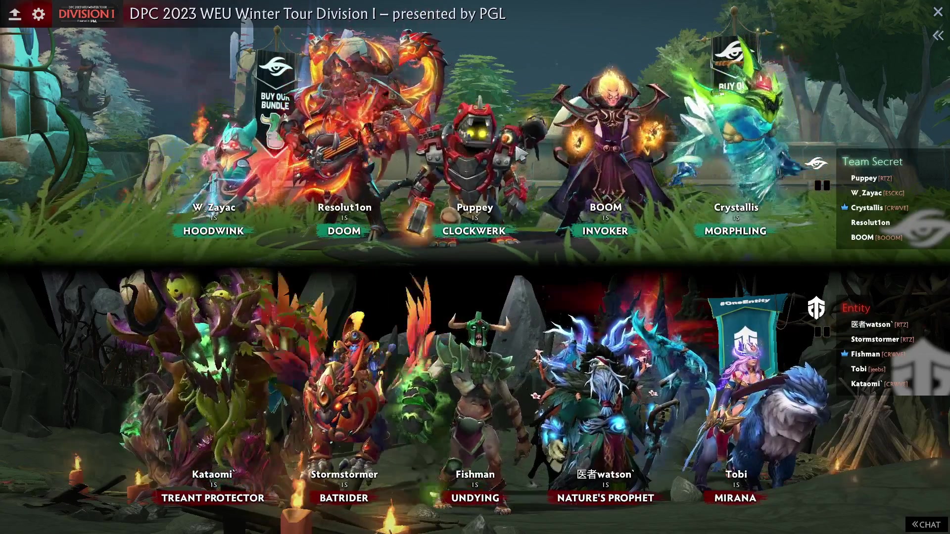 【2023-01-18 21点场】DOTA2赛事专用：【直播】 DPC西欧区纯净流
