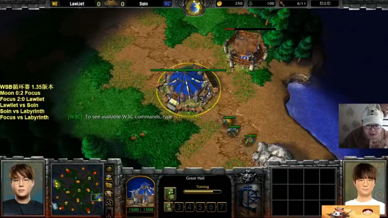 【TED出品】WSB冬季赛 Lawliet vs Soin 项羽1个打10个