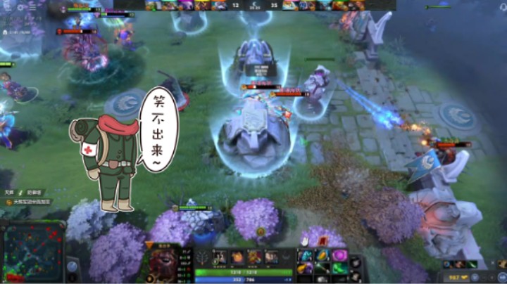 惨兮兮dota2四号位火枪狙击手败北时刻