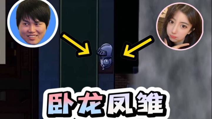 没有想到啊 小小一个盔甲 竟能同时容纳你们两位卧龙凤雏