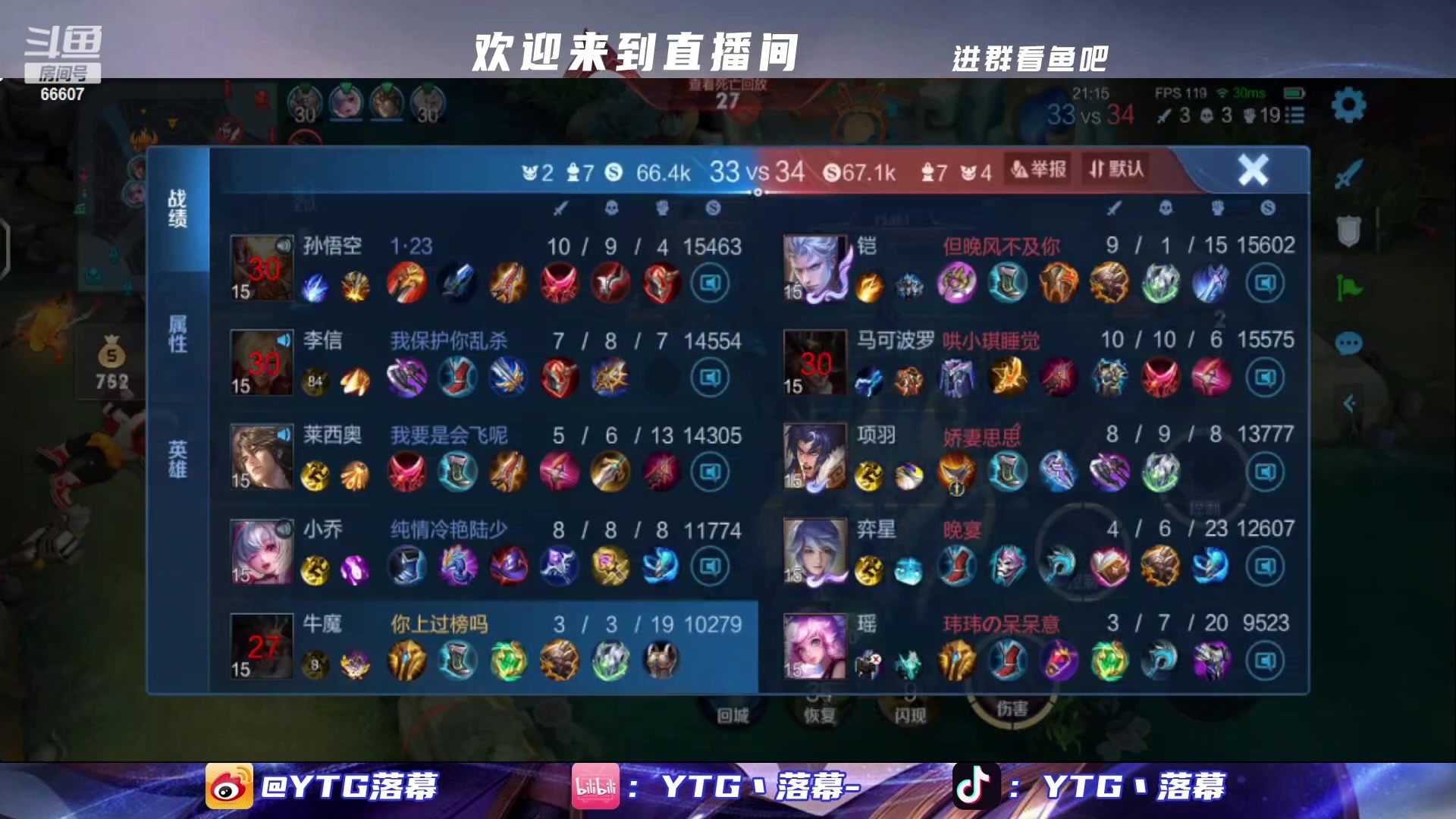 【2023-01-21 19点场】YTG丶落幕：除夕快乐团圆的日子不巅峰