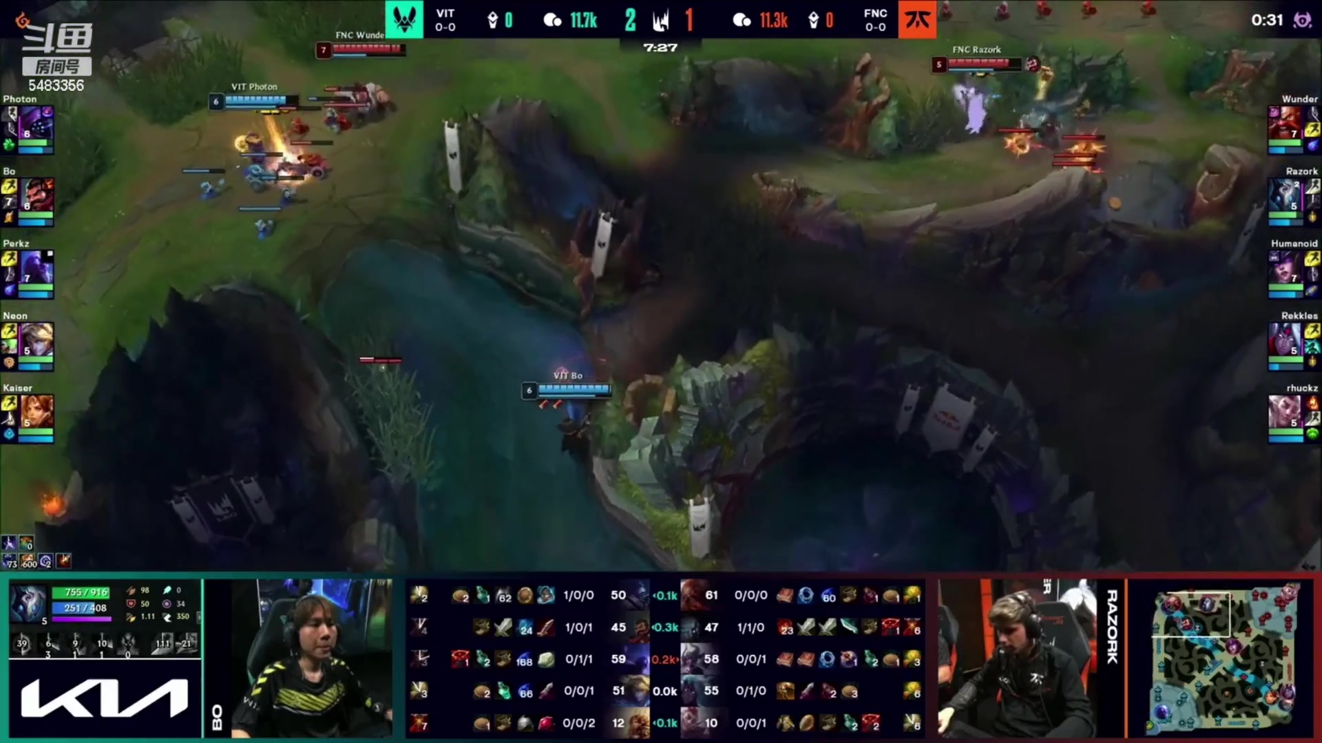 【2023-01-22 06点场】解说雨童：解说雨童：欧洲LEC冬季赛W1D2