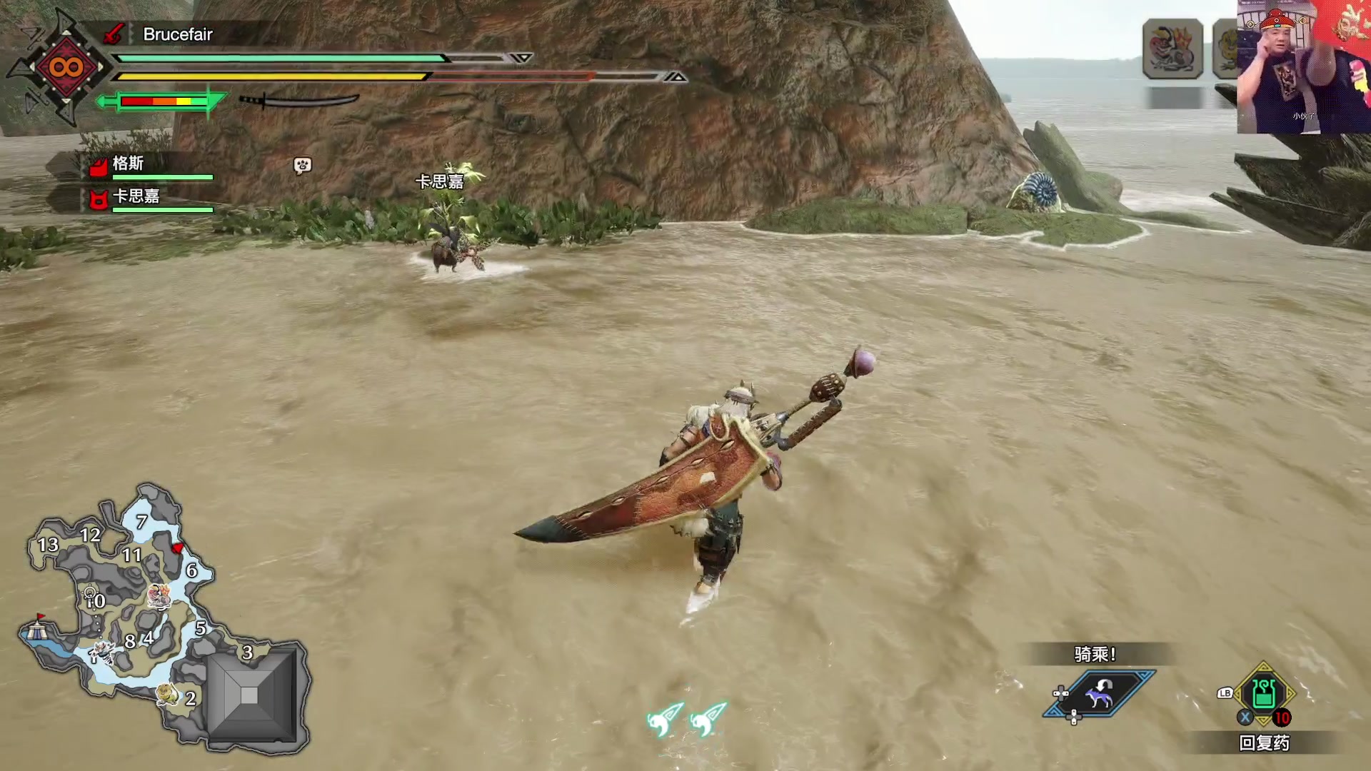 【2023-01-22 11点场】布鲁斯菲尔：怪猎崛起简单砍砍